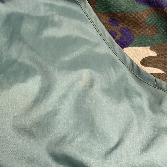 Vintage Game Winner Sportwear Camo Duck Hunting Vest Size Large - Picture 7 of 8